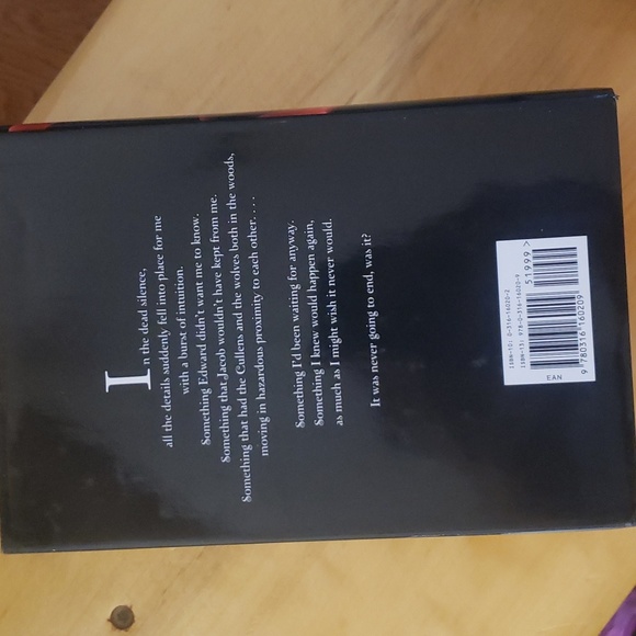 Eclipse Stephenie Martin Hardcover - Picture 2 of 2